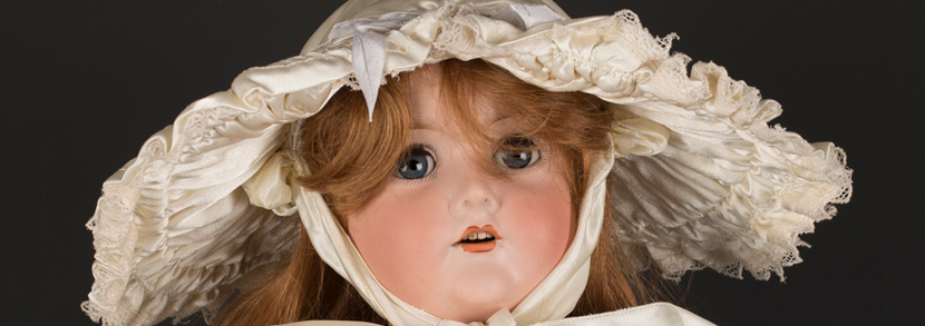 C.M. Bergmann & Waltershausen bisque porcelain head doll