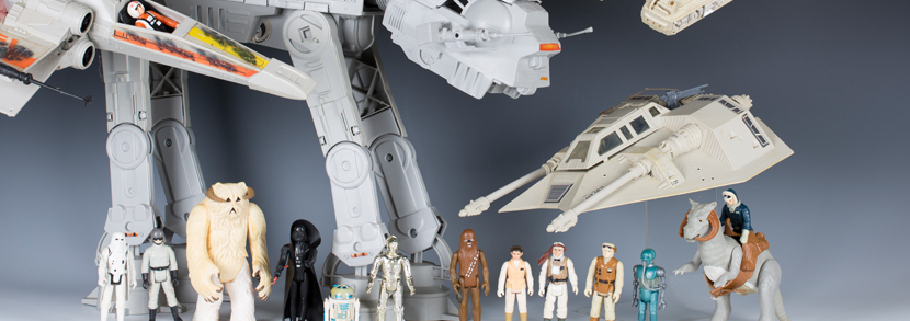 A good collection of Star Wars, The Empire Strikes Back and Return of the Jedi action figures, vehicles and accessories