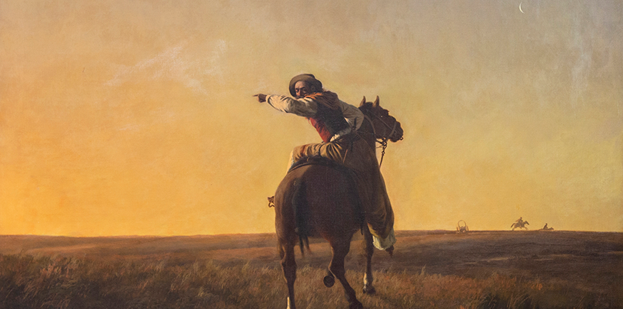 Juan Manuel Blanes A Gaucho on Horseback