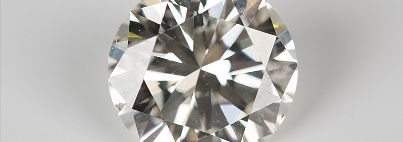 Loose circular cut diamond