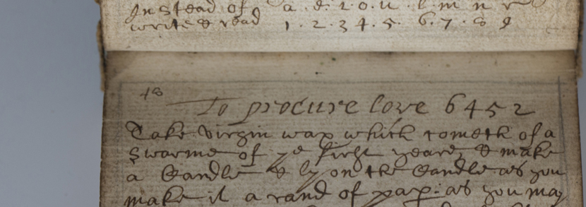 A manuscript amateur grimoire. N.p.: n.d. but mid/late 17th century