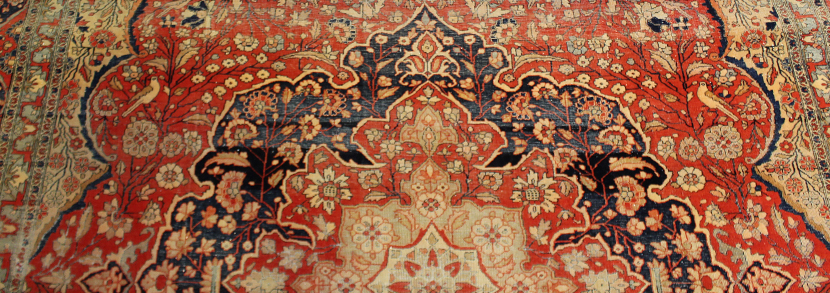 Kurk Kashan carpet, Central Persia, late 19th century
