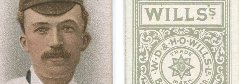  set of 50 Wills 'Cricketers' cigarette cards circa 1896
