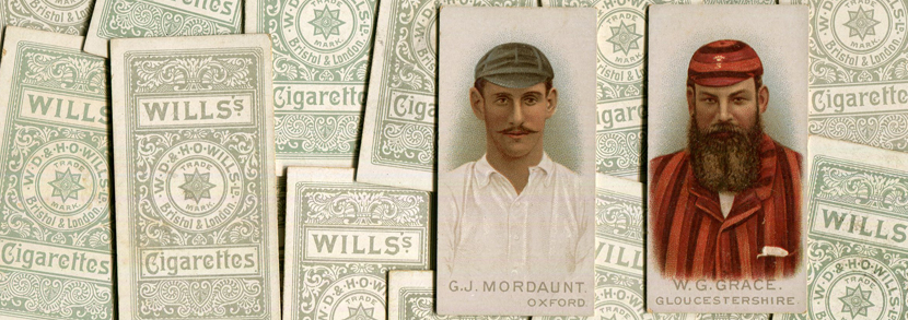  set of 50 Wills 'Cricketers' cigarette cards circa 1896