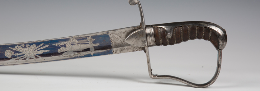 George III 1796 pattern light cavalry officer's sabre by Thomas Gill 