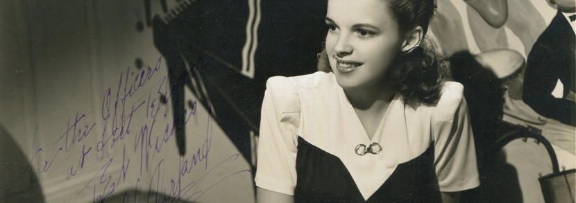 Judy Garland Autograph Auction