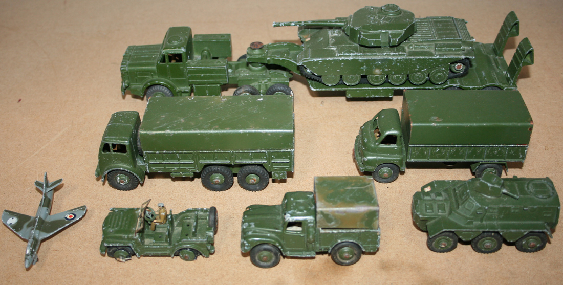 dinky toys military