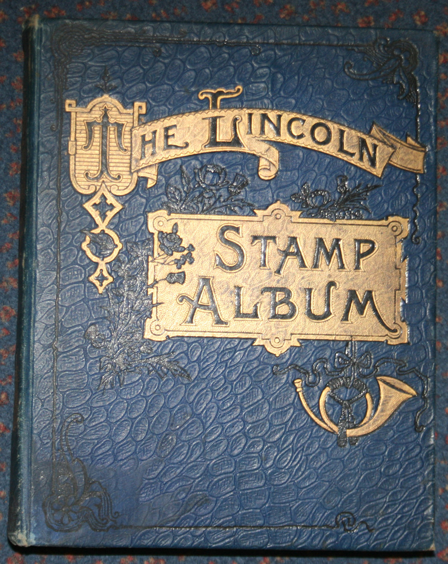 A Lincoln stamp album of mostly early issues, including Great Britain  1888-1900 1/2d-1 shilling, min