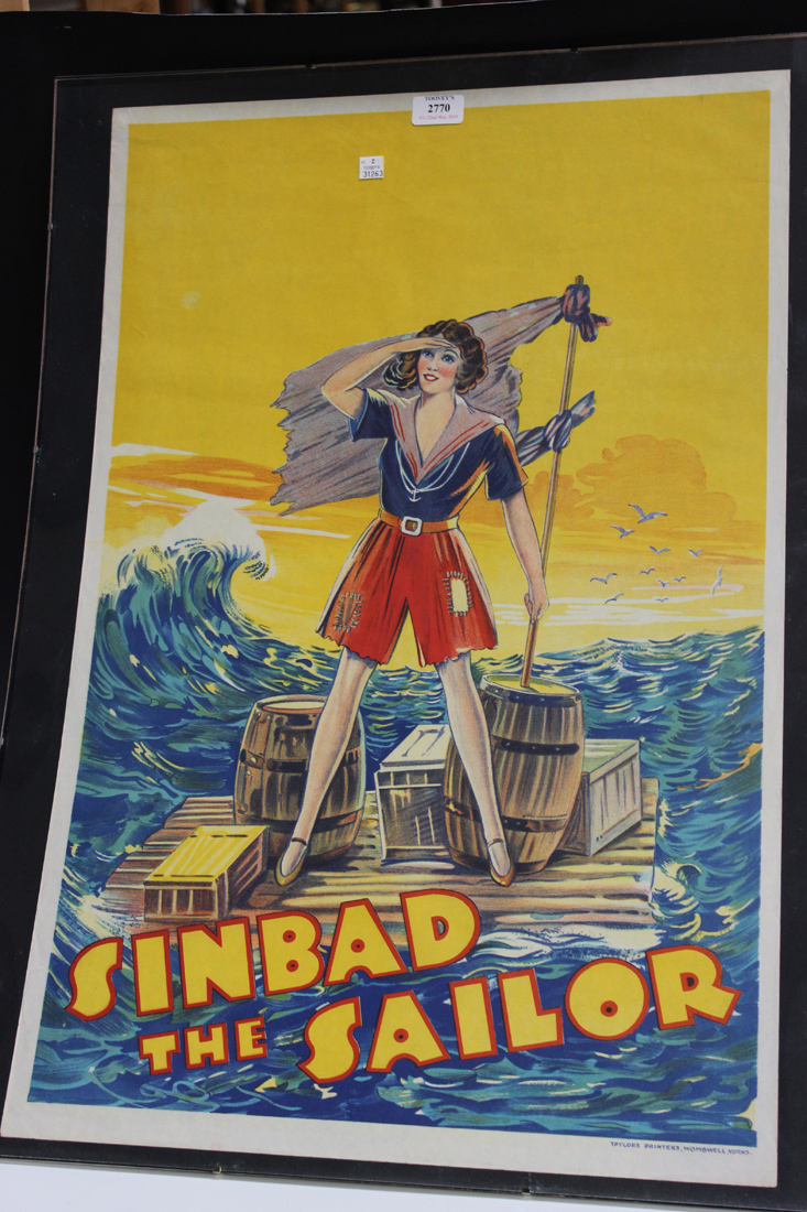 sinbad the sailor pantomime script