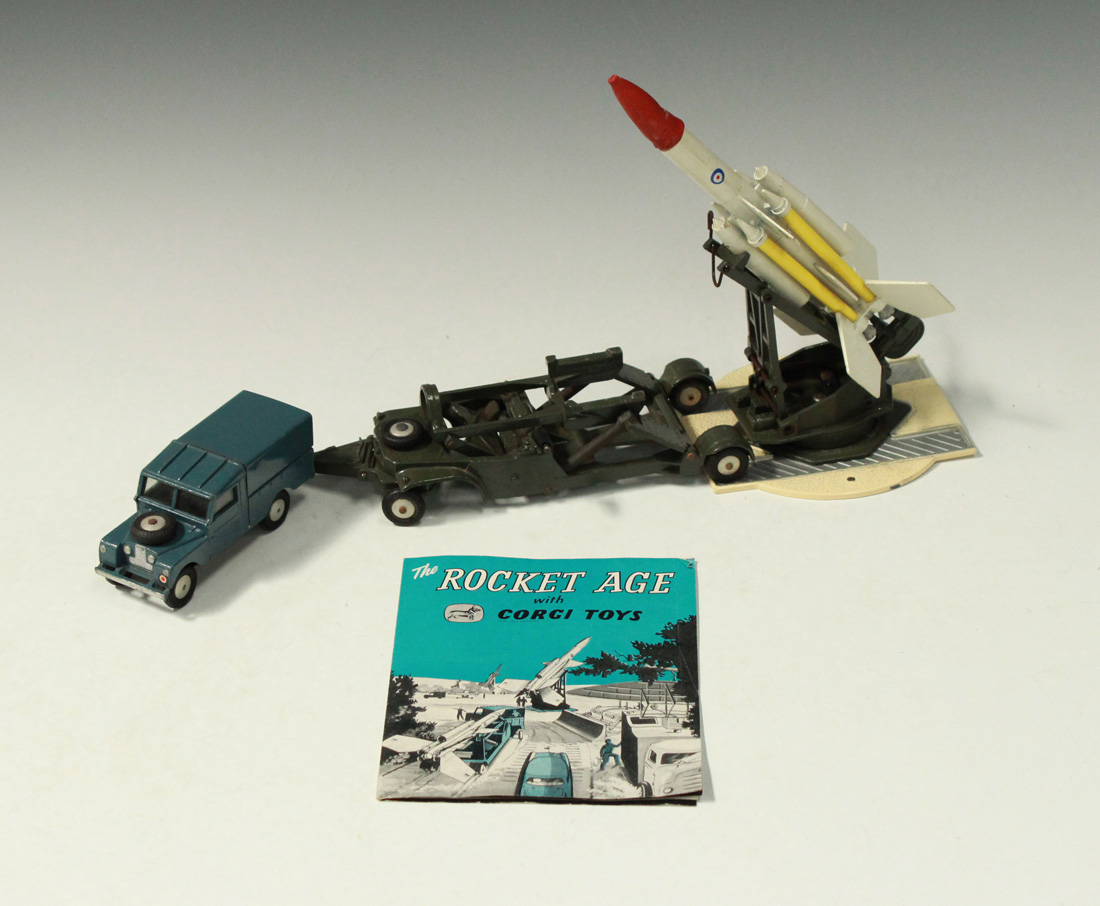 A Corgi Major Toys Gift Set No. 4 Bristol 'Bloodhound' guided