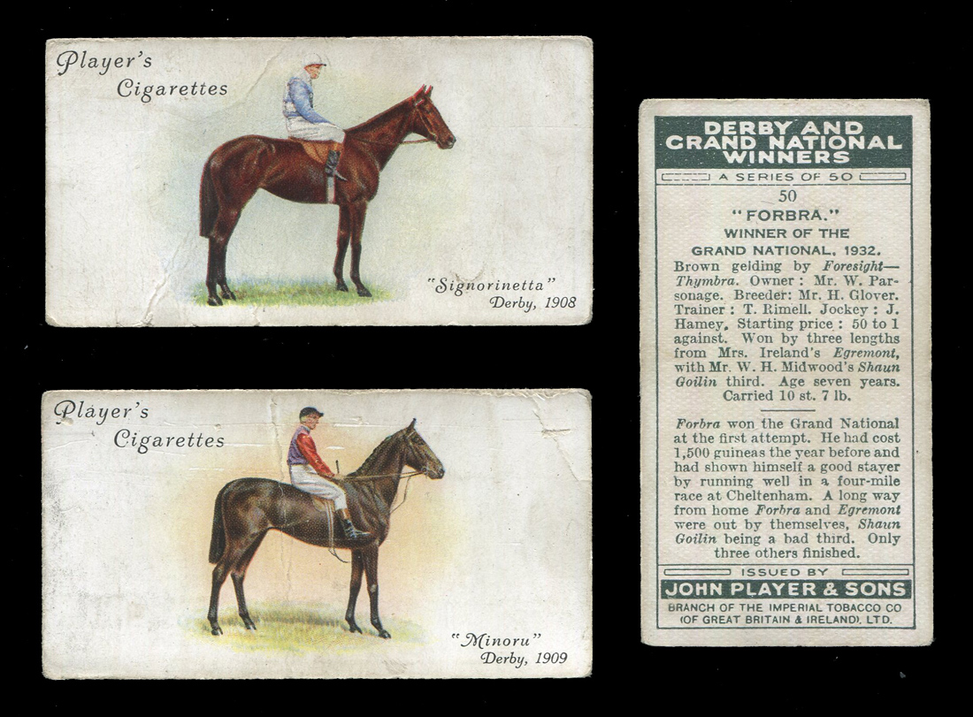A collection of cigarette cards, the majority John Player & Sons ...