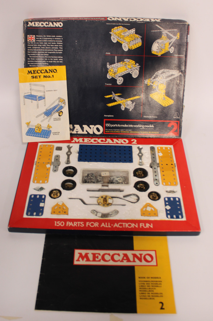 MECCANO n °97 bleu et or 18 longrines dont 9 sous emballage lot 53
