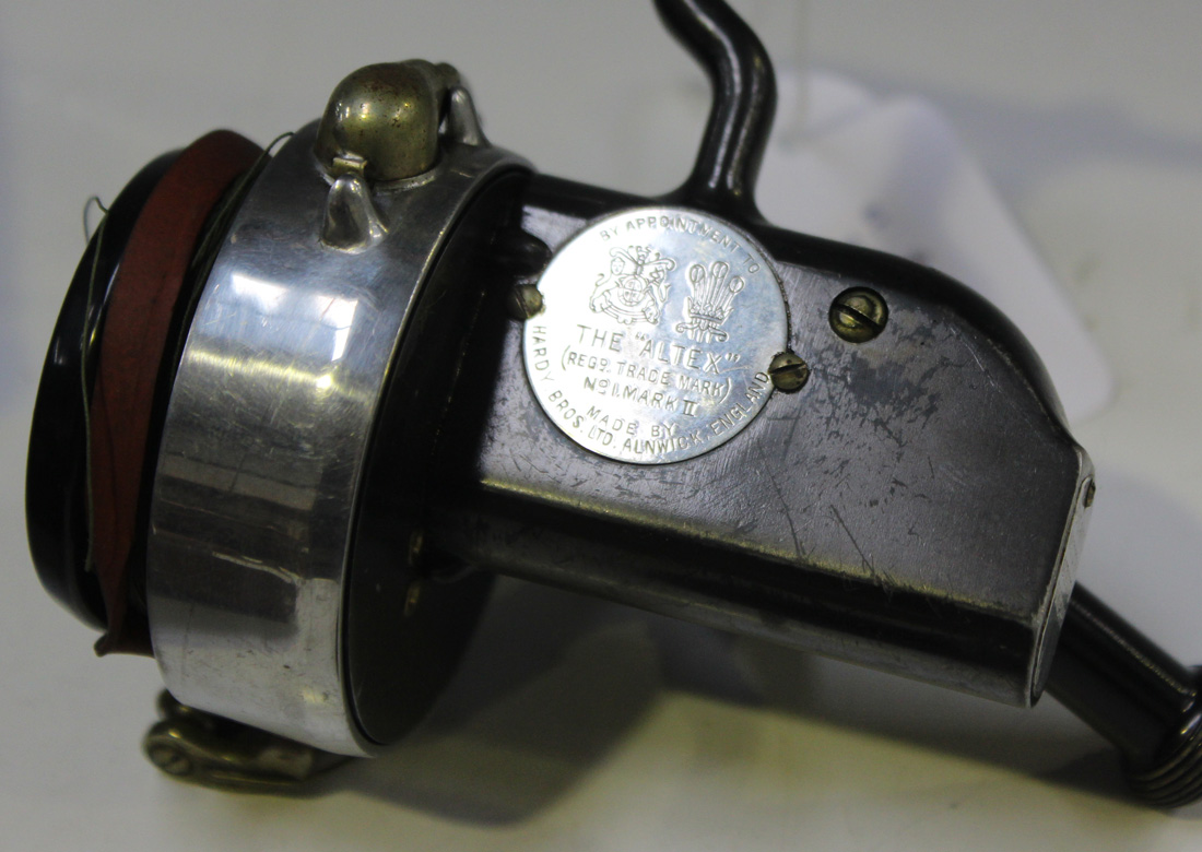 An Altex No.1 Mark II spinning fishing reel by Hardy Bros Ltd, boxed.