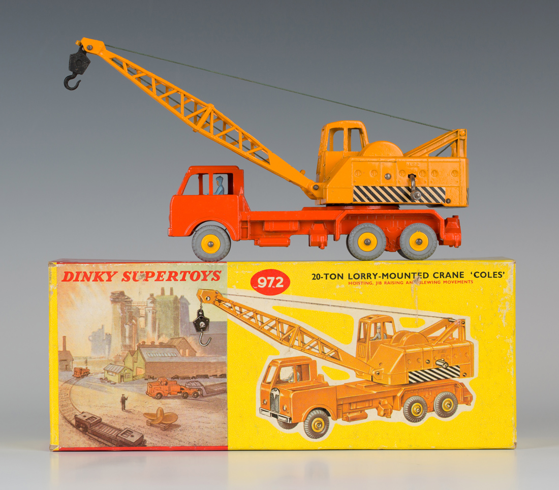 DINKY Reproduction Box 972 20-Ton Lorry Mounted Crane 'Coles' 