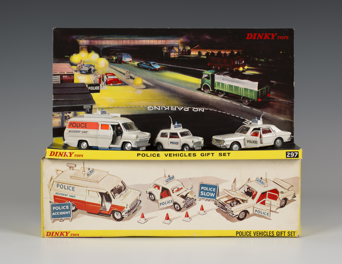 Dinky Toys Police Gift Set 297 A3 Size Poster Advert Leaflet Mini 250 & 255 287 