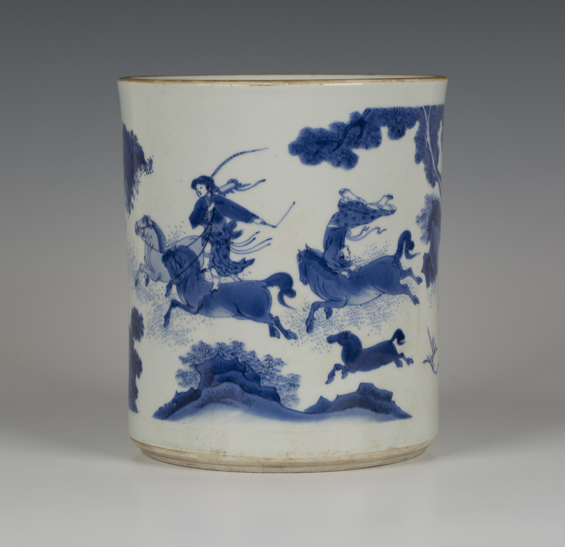 Chinese Brush Pot 