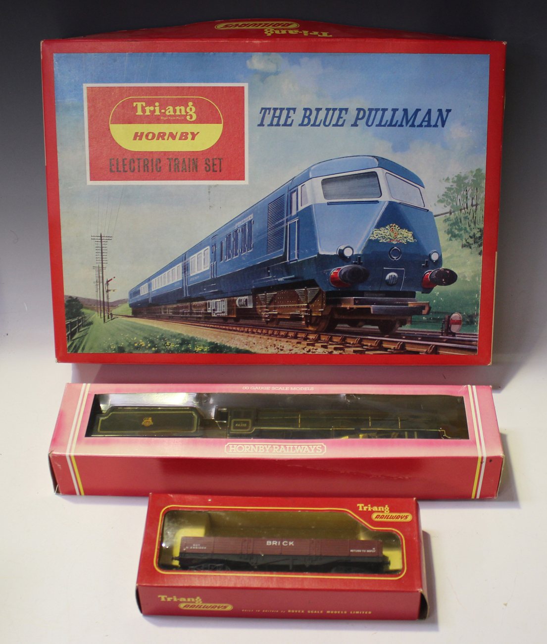 Triang Hornby Railways The Blue Pullman 1964 Poster A4 Size Advert Shop Sign 