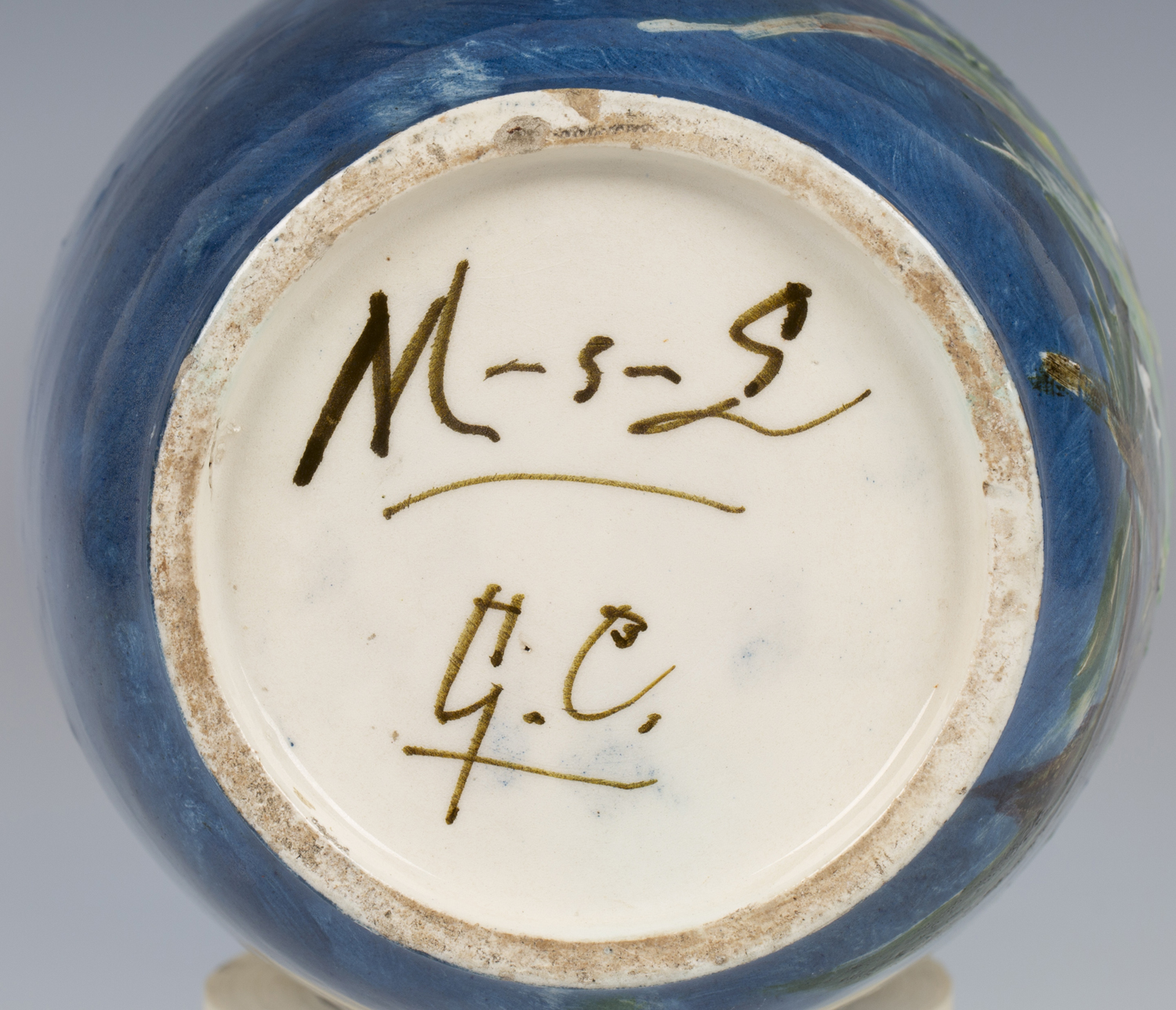 フランス陶器 モンティニー・シュー・ロワン montigny sur loing Vase