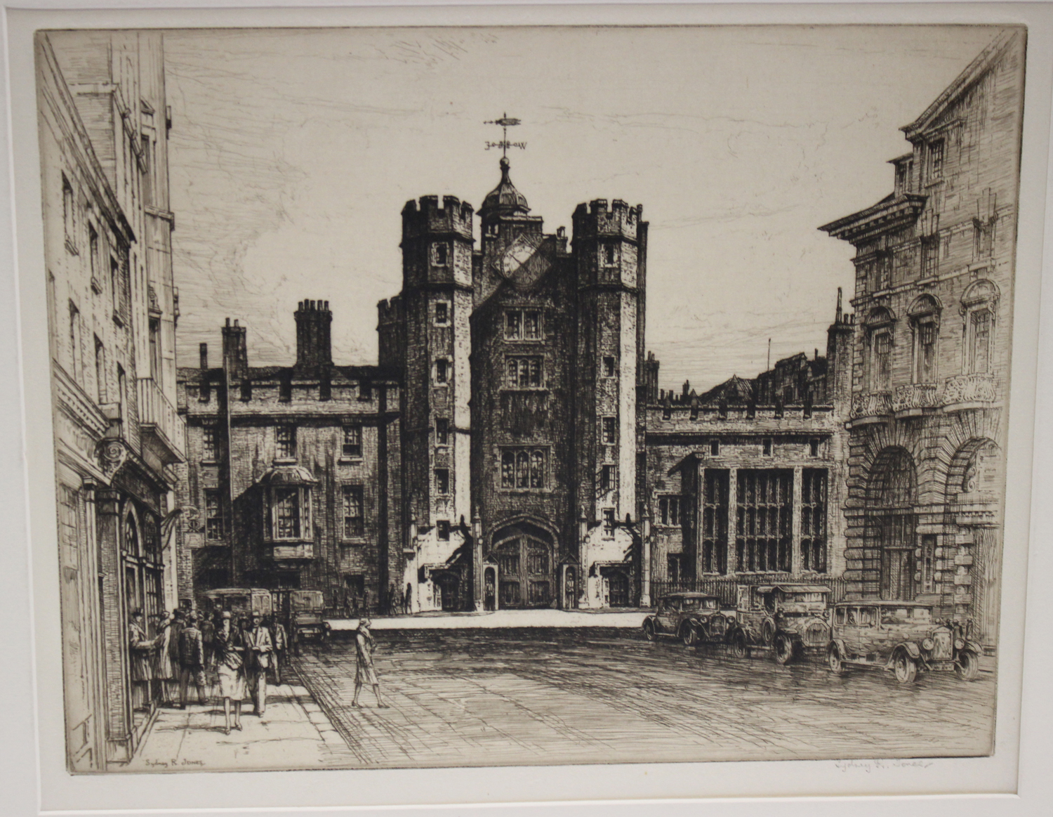アンティーク版画 リトグラフNEW PALACE ST JAMES PARK アンティーク版画 リトグラフNEW PALACE ST JAMES PARK St. James's