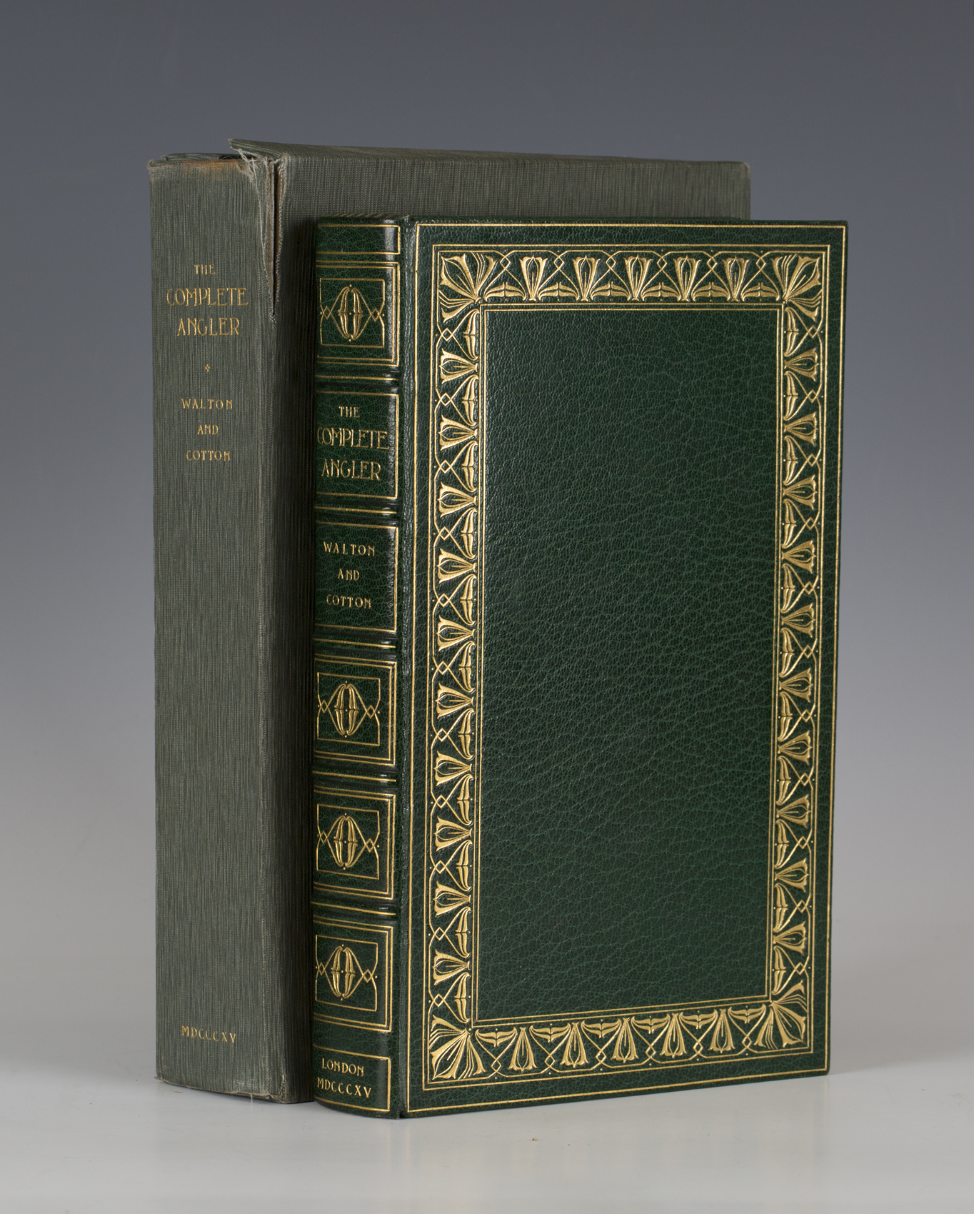 BINDING. - Isaak WALTON and Charles COTTON. The Complete Angler, or ...