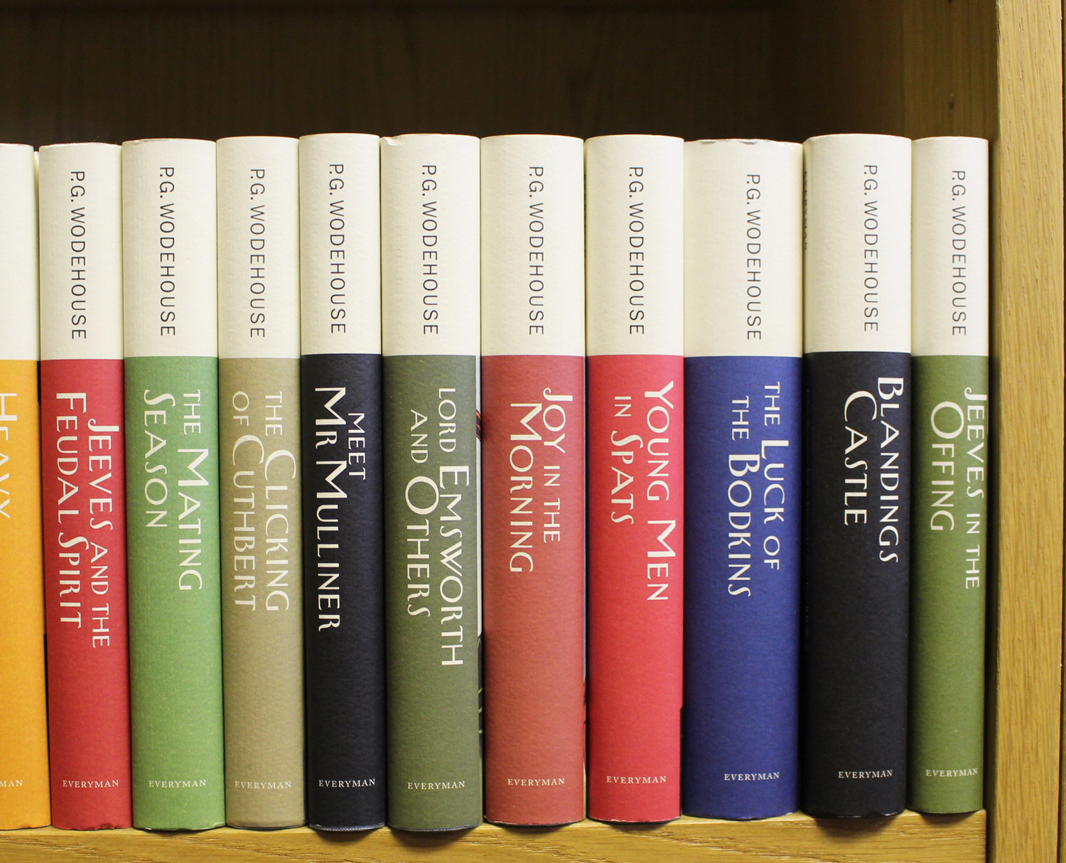 WODEHOUSE, P.G. [The Everyman Wodehouse]. London: Everyman Library