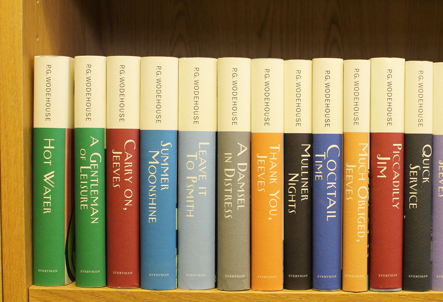 WODEHOUSE, P.G. [The Everyman Wodehouse]. London: Everyman Library