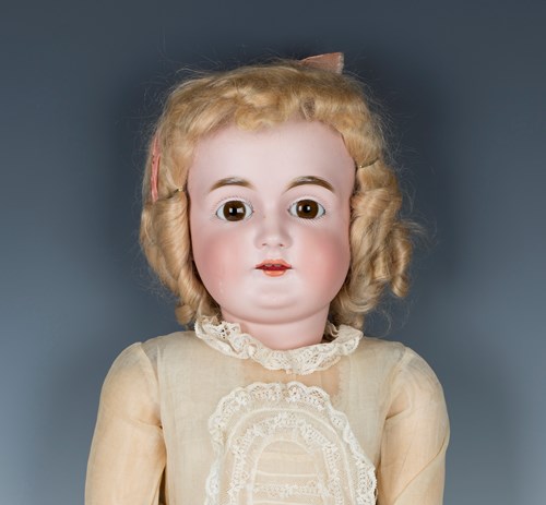 Antique Alt Beck & Gottschalck Baby Bisque Doll 1361 40 Open Mouth 2 Teeth