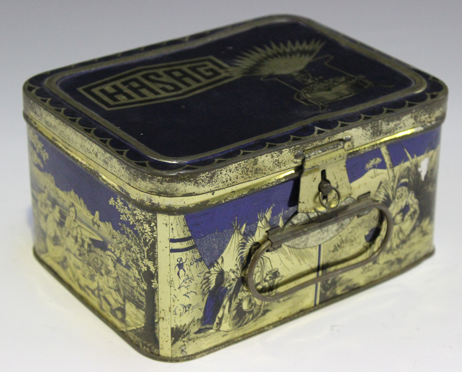 An early 20th century German camping stove by Hasag, the