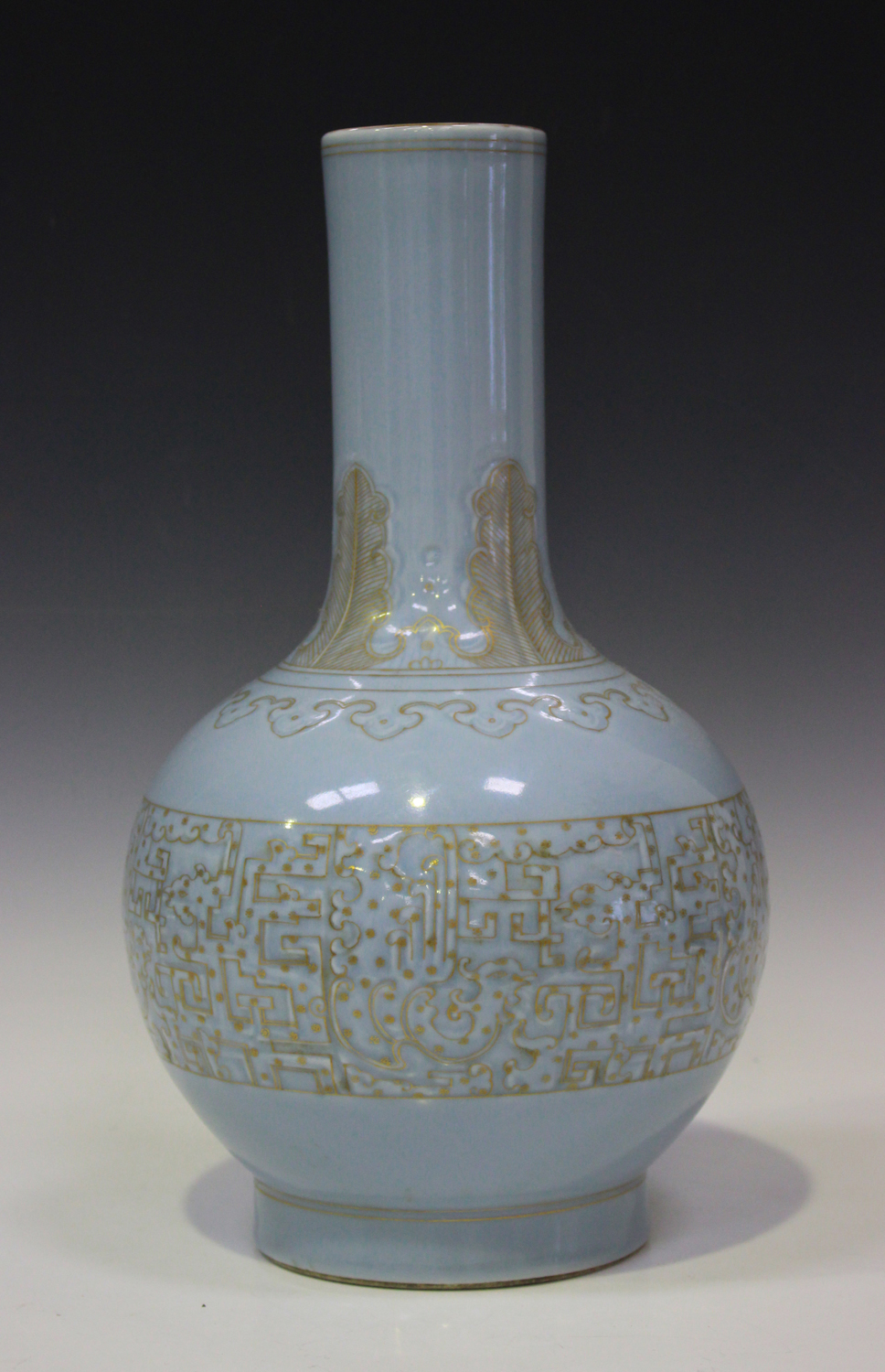 De lune ceramics claire Qing Dynasty