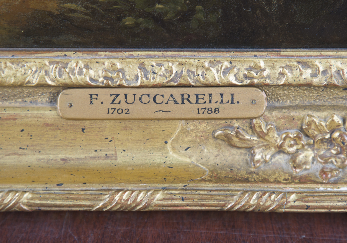 Francesco Zuccarelli - An Extensive Italianate River Landscape Francesco Zuccarelli - An Extensive Italianate River Landscape