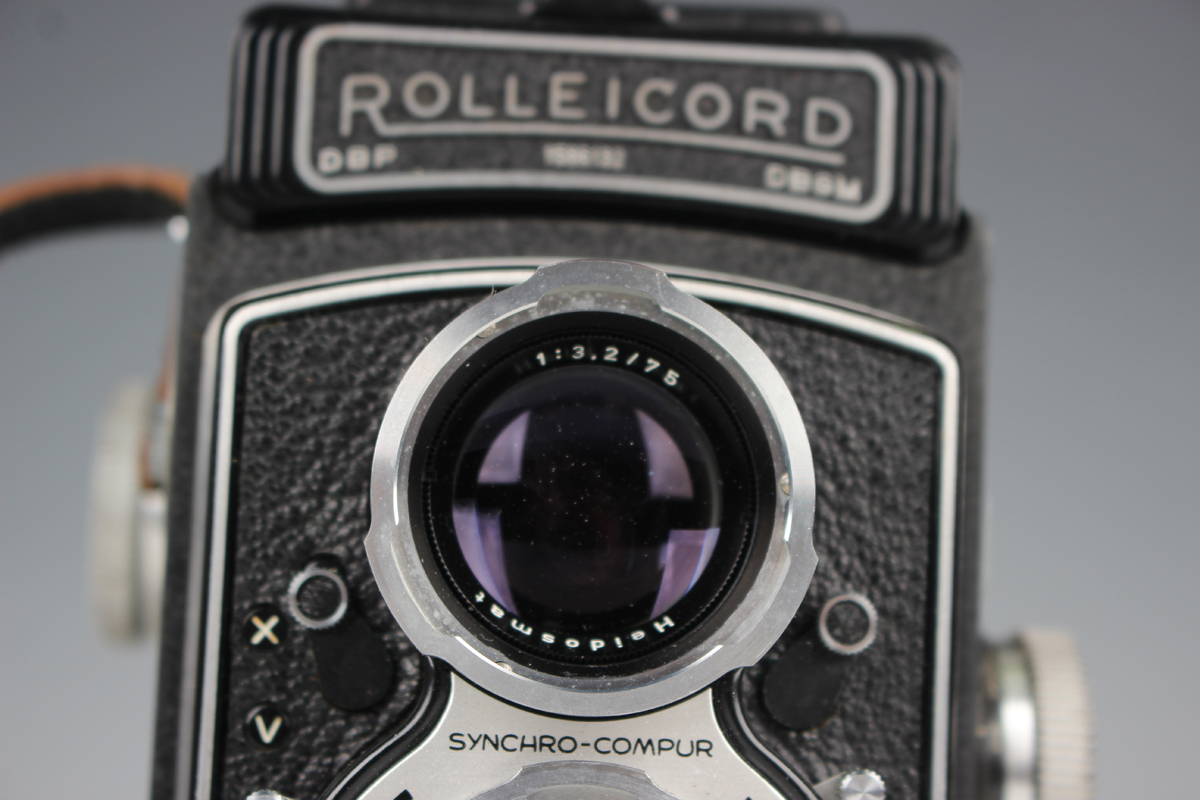 A Franke & Heidecke Rolleicord Va (Type 1) twin lens reflex camera