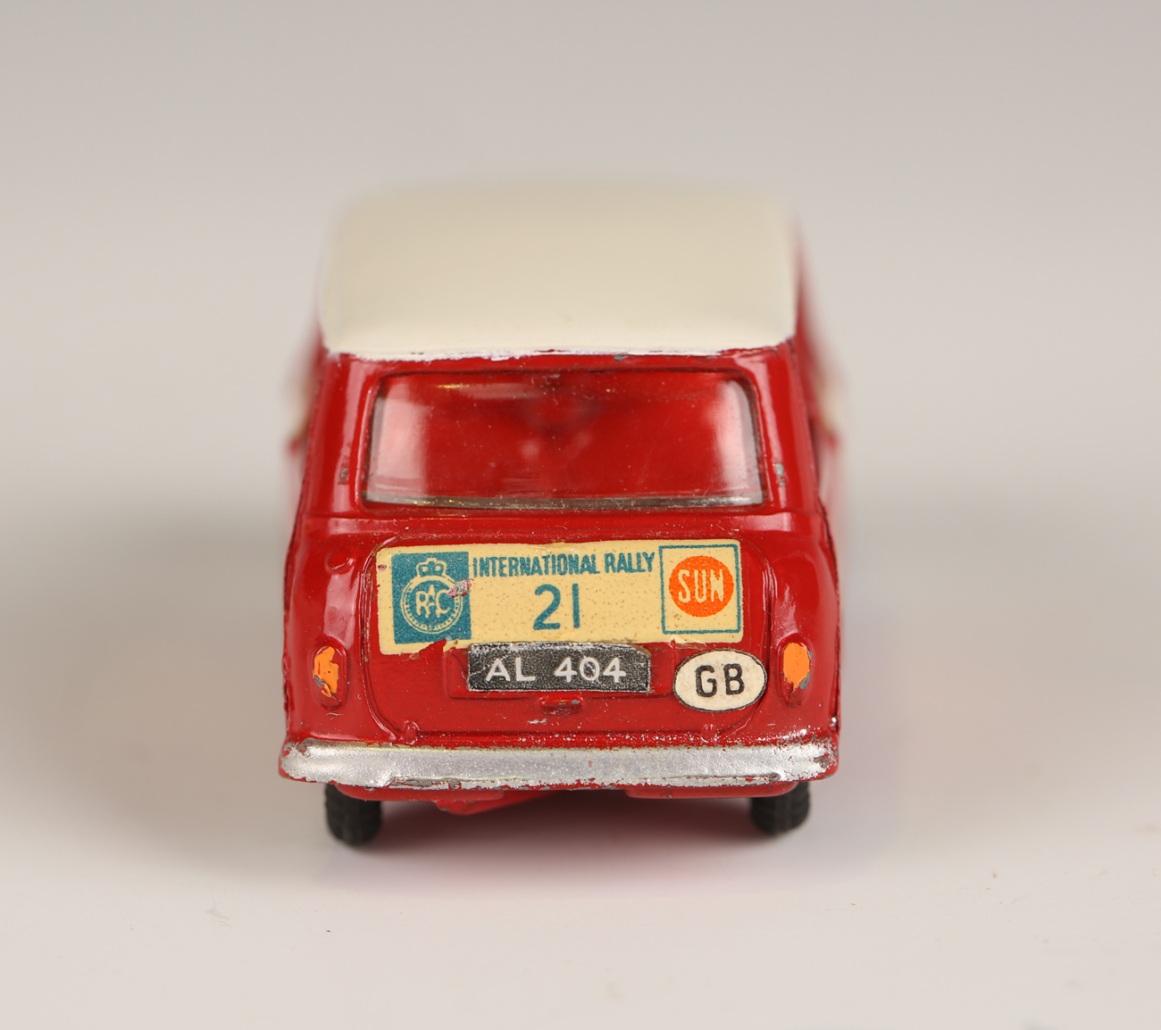 A Corgi Toys No. 333 1966 RAC International Rally BMC Mini Cooper
