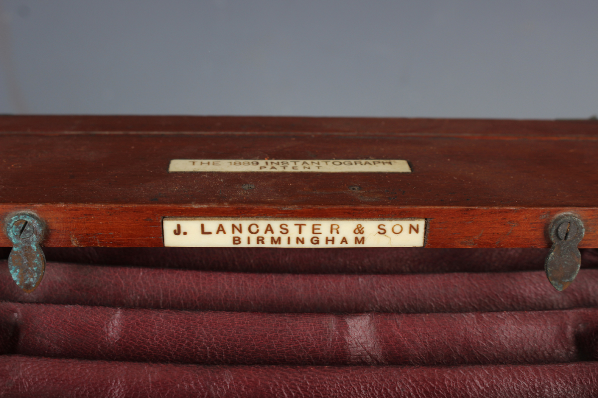 J.Lancaster & Sons Patent ランカスターインスタントグラ Lancaster 'The Instantograph' camera | Science Museum Group