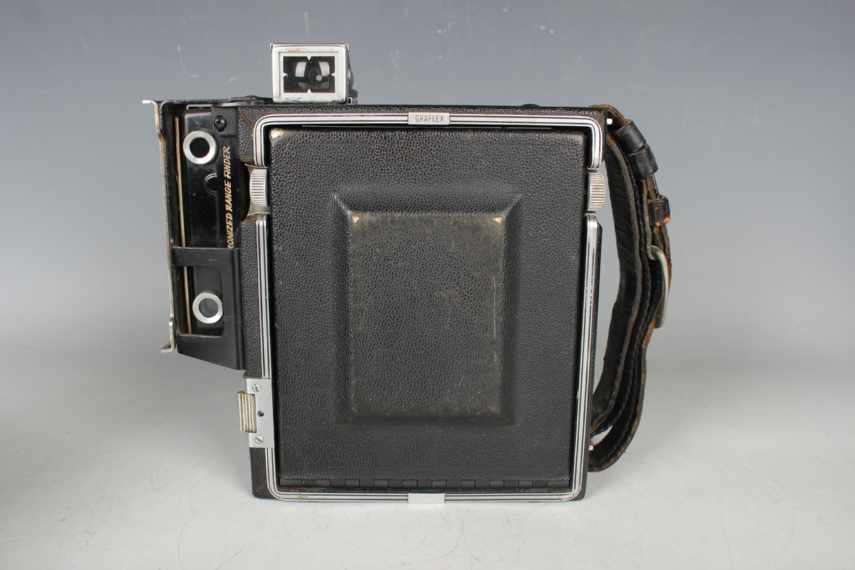 ★極美品★グラフィック GRAFLEX GRAHIC 中判 #1443 A Graflex Super Graphic camera with Rodenstock-Ysarex 1:4.7 f