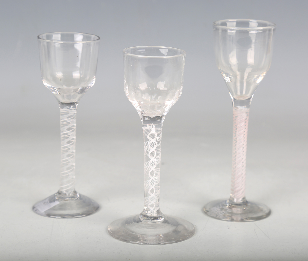 Twisted Stem Wine Glasses, spot color | Plum Grove