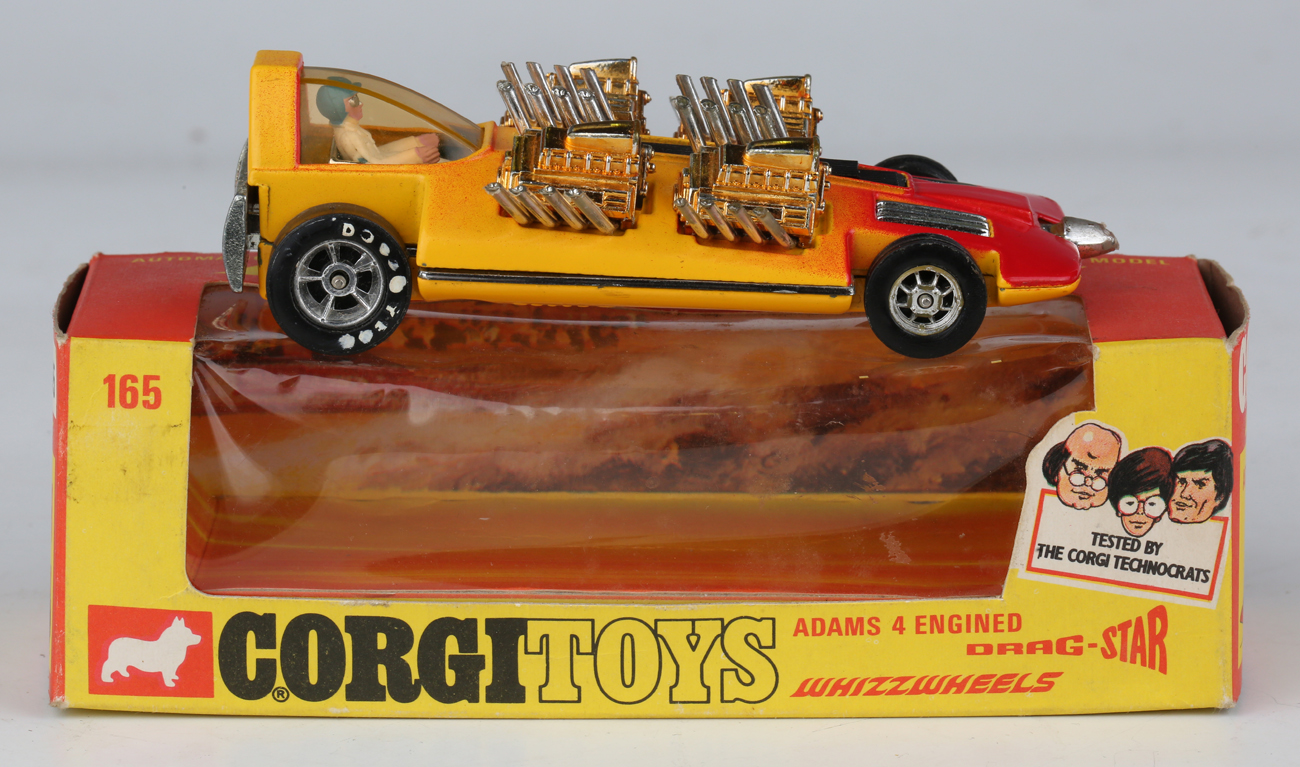 A Corgi Toys Whizzwheels No. 161 Santa Pod Commuter dragster A Corgi Toys Whizzwheels No. 161 Santa Pod Commuter dragster