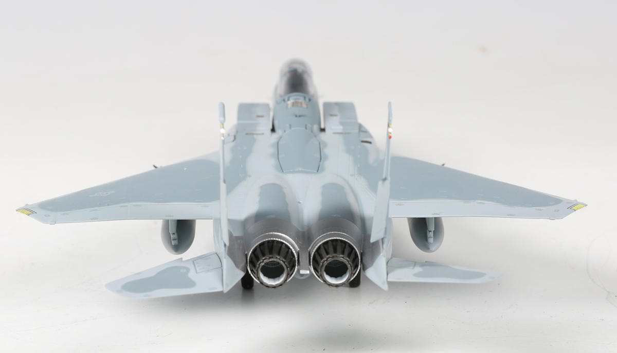 Six Witty Wings 1:72 scale model aircraft, comprising F-15J
