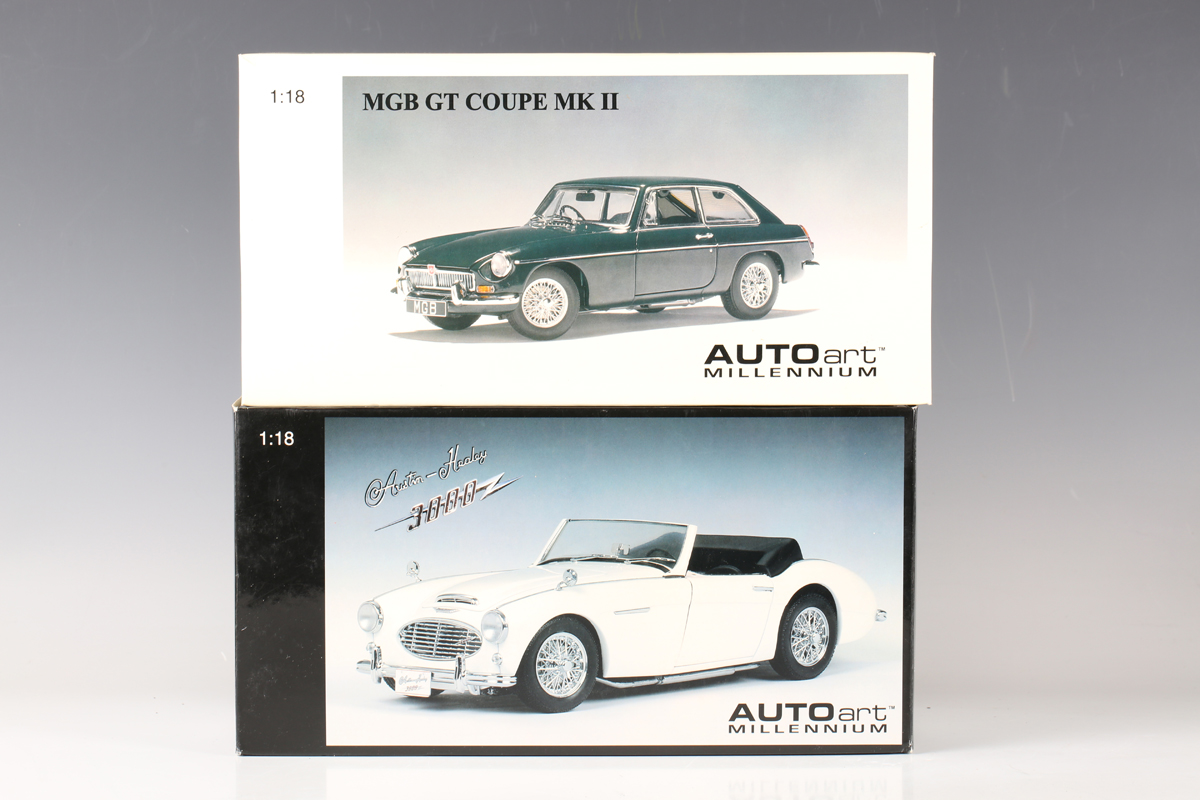 1961 Austin Healey 3000 Mark I 1:18 AutoArt - YouTube