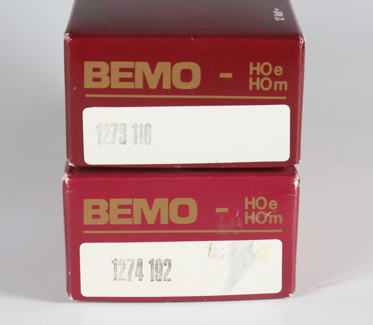 箱付き BEMO HOe HOm 1/87 rhb a 3252 123 HOmゲージ(12mm - 1/87)