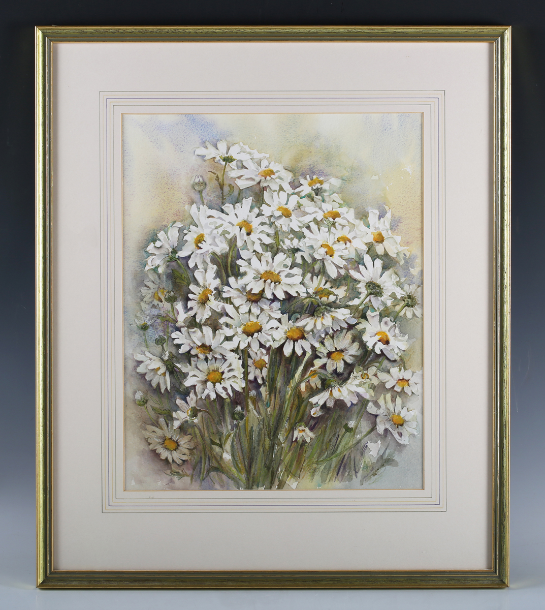 Ancienne aquarelle nu début 20° tableau étude art déco (Gebraucht) in