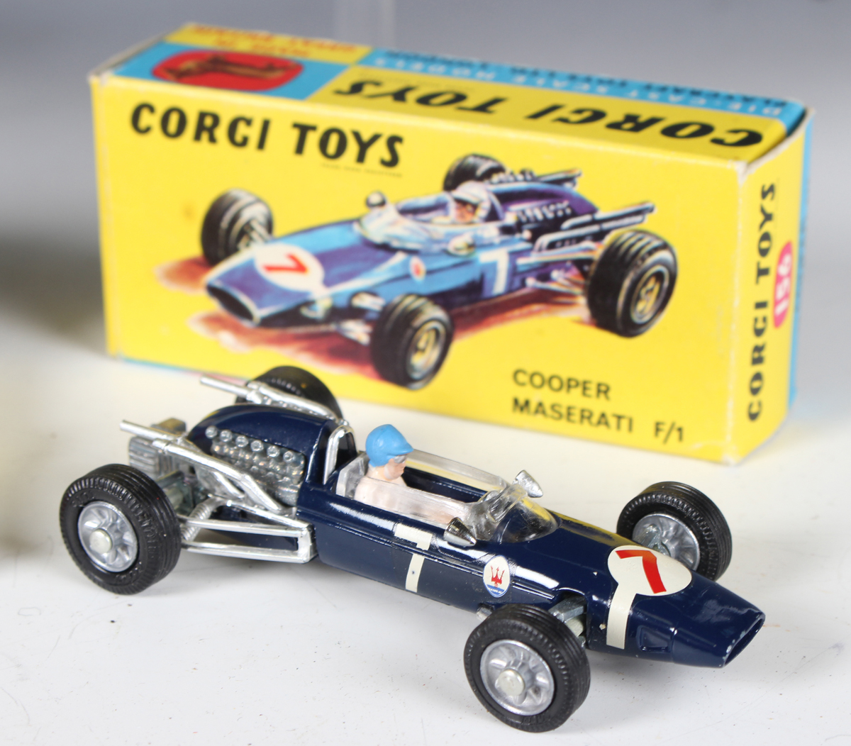 Corgi Toys N°156 – Cooper Maserati F1 – MIB (Mint In Box) – Collection Vintage