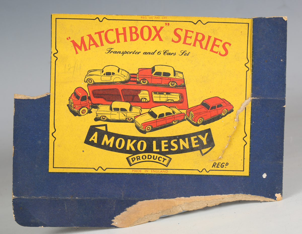 A Moko Lesney Matchbox Series No. 2 Accessory Pack Bedford car