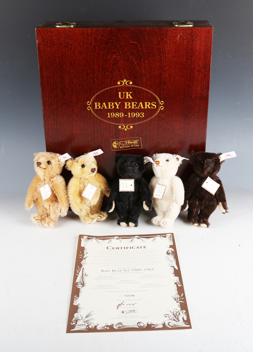シュタイフ　Japan Baby Bear Set 1994-1998 Steiff BABY BEAR SET 1994-1998 Japan Limited Edition of 1500