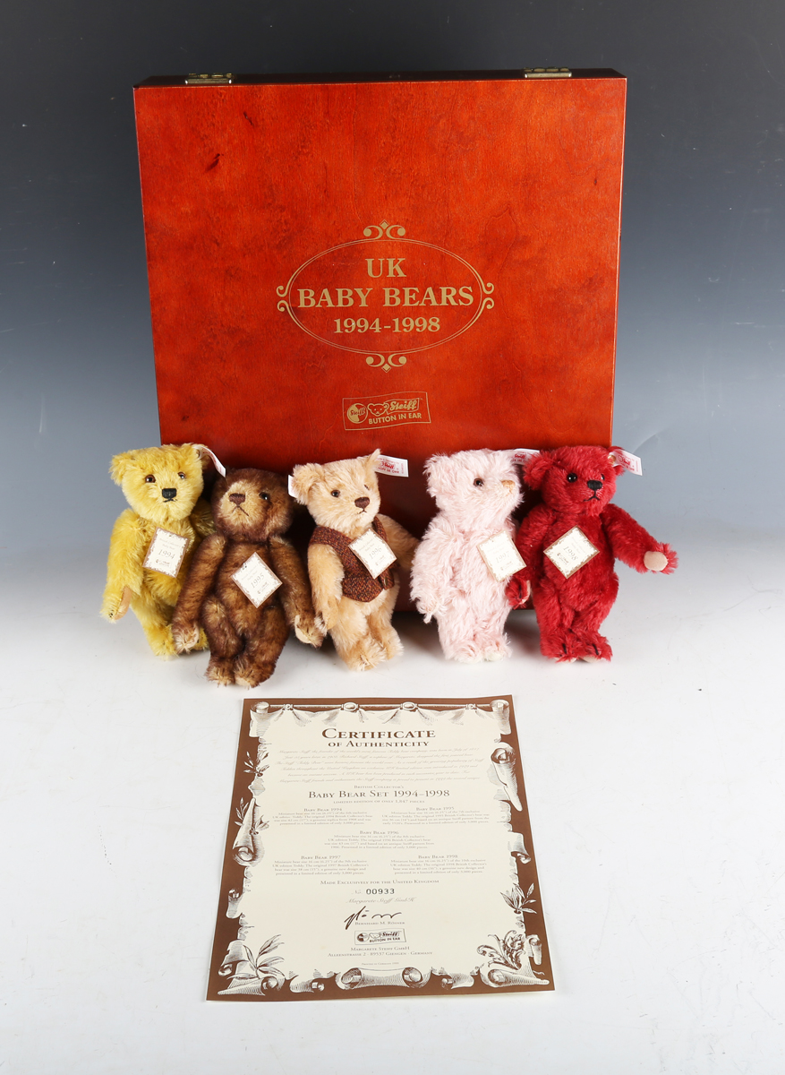 シュタイフ　Japan Baby Bear Set 1994-1998 Steiff BABY BEAR SET 1994-1998 Japan Limited Edition of 1500