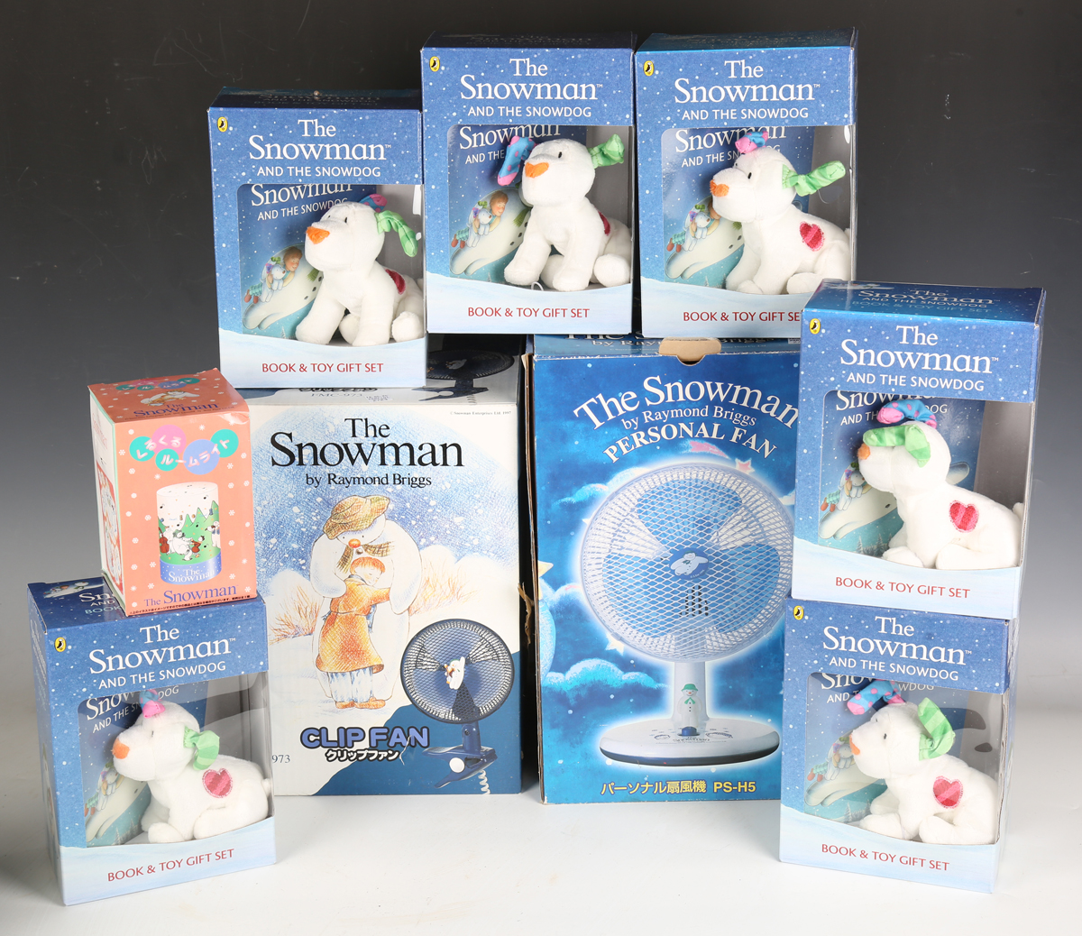 Raymond Briggs Schneemann & Schneehund Konfetti – 1 Stück, Blau/silber, Für Weihnachtsdeko