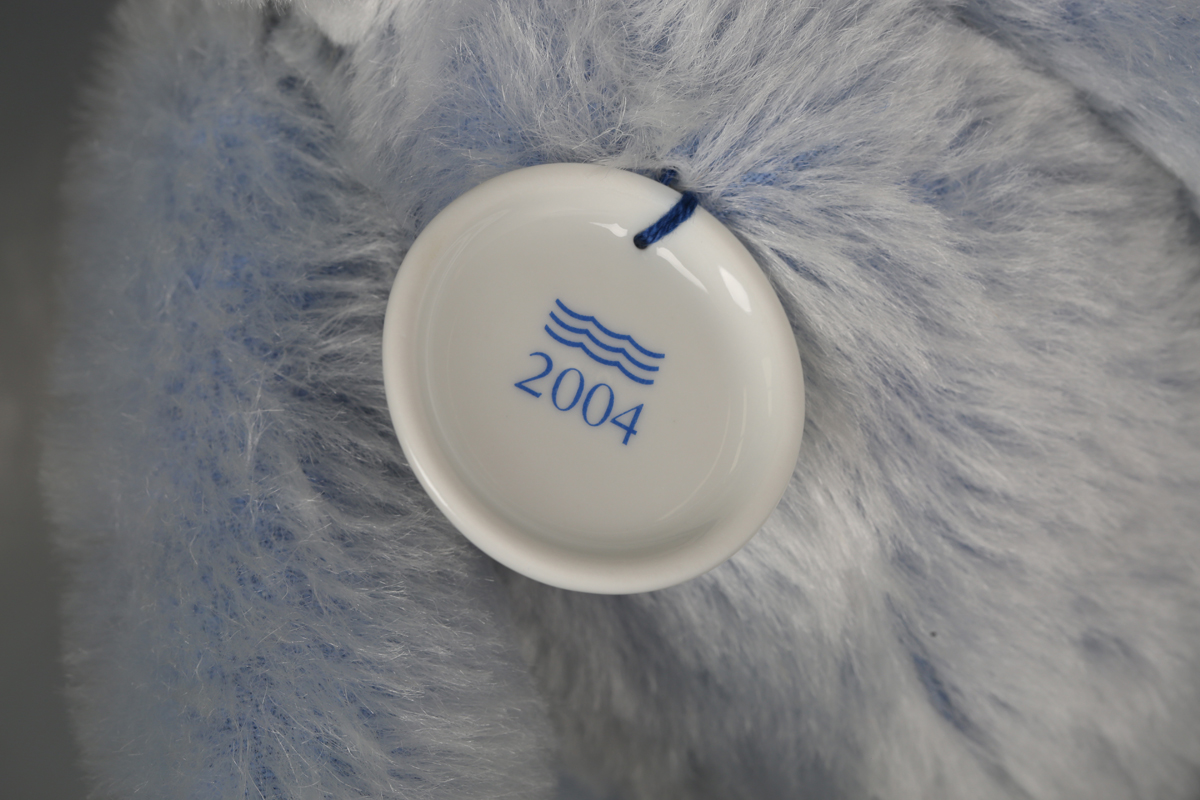 Ours En Peluche STEIFF Bleu Goldilocks - Édition Limitée 2004 - Neuf Avec Certificat