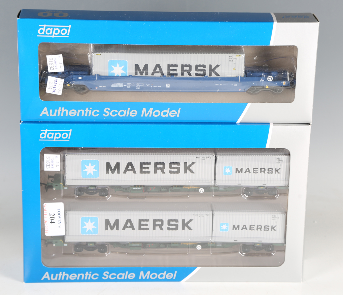 thumbnail interactive-video image 1 of N Gauge Model Containers - Mixed Brands Dapol Bachmann Graham Farish (Select From List) 1 of 4