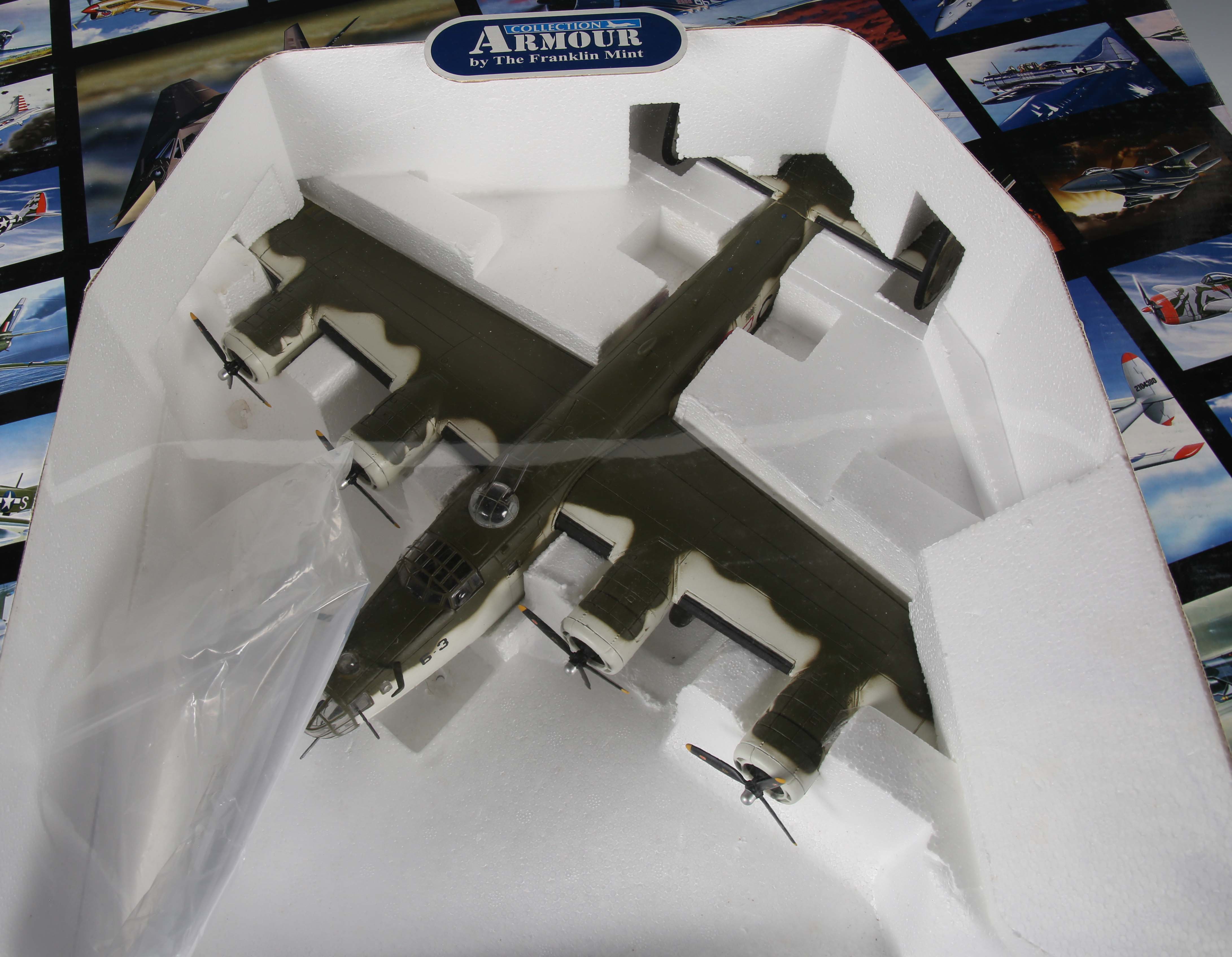 Four The Franklin Mint Armour Collection 1:48 scale diecast model